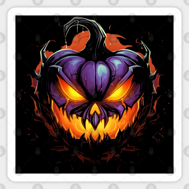 Pumpkin Eater Sticker by apsi